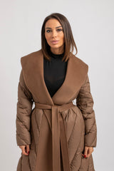 Cappotto piumino cachemire e lana FEDERICA BI