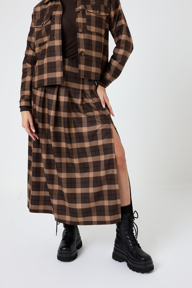 Gonna lunga tartan kilt FEDERICA BI