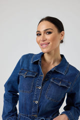 Tuta in denim FEDERICA BI