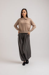 Pantalone grigio FEDERICA BI