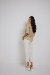 Camicia beige FEDERICA BI