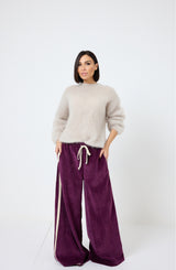 Maglione kid mohair moro FEDERICA BI