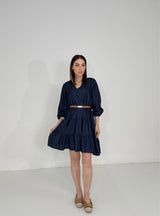 Abito blu denim FEDERICA BI