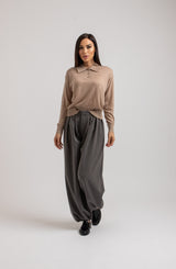 Pantalone grigio FEDERICA BI