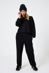 Completo tuta nera in punto Milano FEDERICA BI