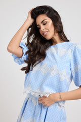 Camicia in pizzo FEDERICA BI