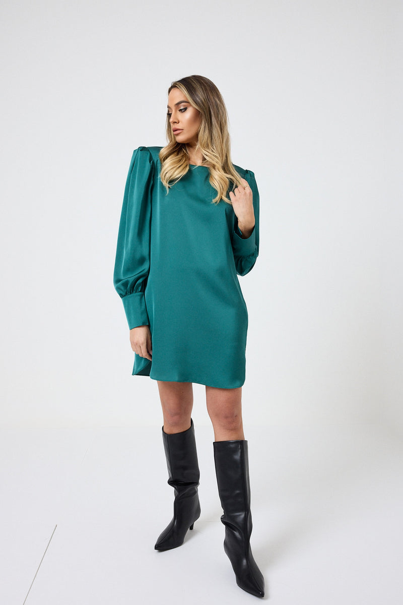 Abito in raso FEDERICA BI