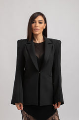 Blazer nero FEDERICA BI