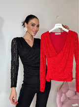 Maglia in pizzo FEDERICA BI (due colori)