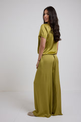 Pantalone morbido in seta FEDERICA BI (piu’ colori)