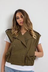 Gilet in cotone FEDERICA BI