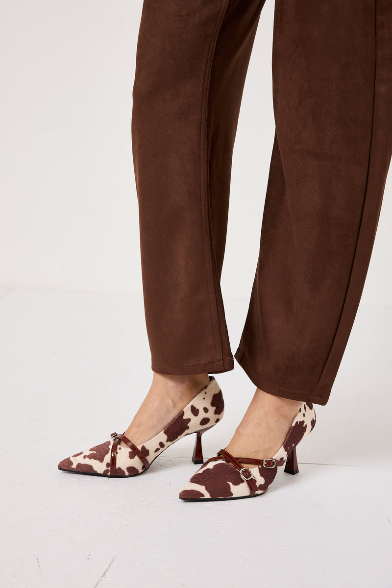 Pantalone in ecosuede FEDERICA BI