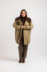 Parka FEDERICA BI interno ecofur