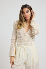 Cardigan crochet FEDERICA BI