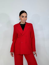 Blazer rosso FEDERICA BI