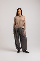 Maglia tricot lana e seta FEDERICA BI