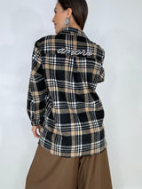 Camicia felpata tartan TEDDY FEDERICA BI