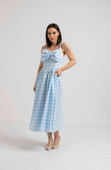 Abito FIOCCO azzurro (capsule DREAM) FEDERICA BI