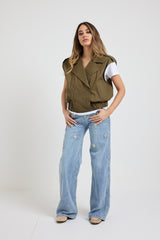 Gilet in cotone FEDERICA BI