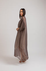 Kimono lungo moro FEDERICA BI