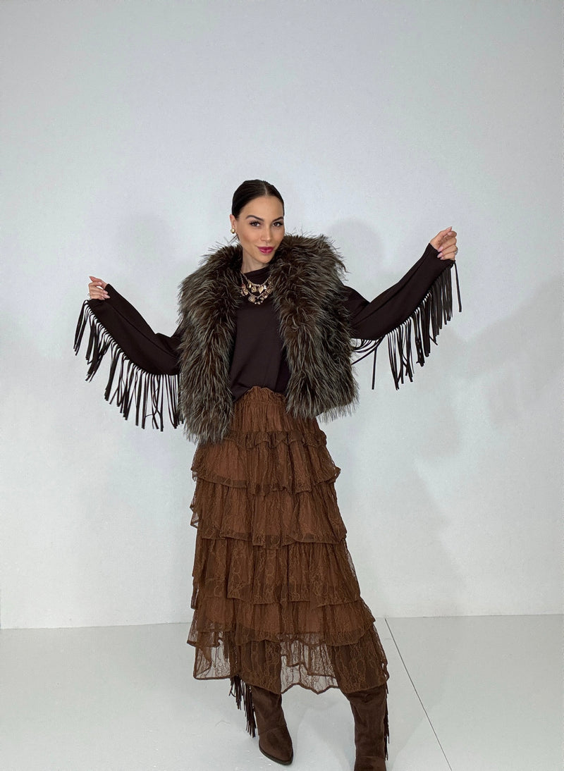 Gonna in pizzo FEDERICA BI
