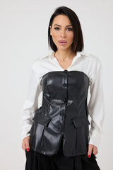 Bustier nero FEDERICA BI