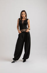 Body nero in pizzo FEDERICA BI