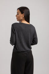 Maglia tricot lana e seta FEDERICA BI