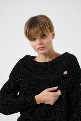 Maglia collo ampio FEDERICA BI