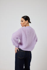Cardigan mohair FEDERICA BI