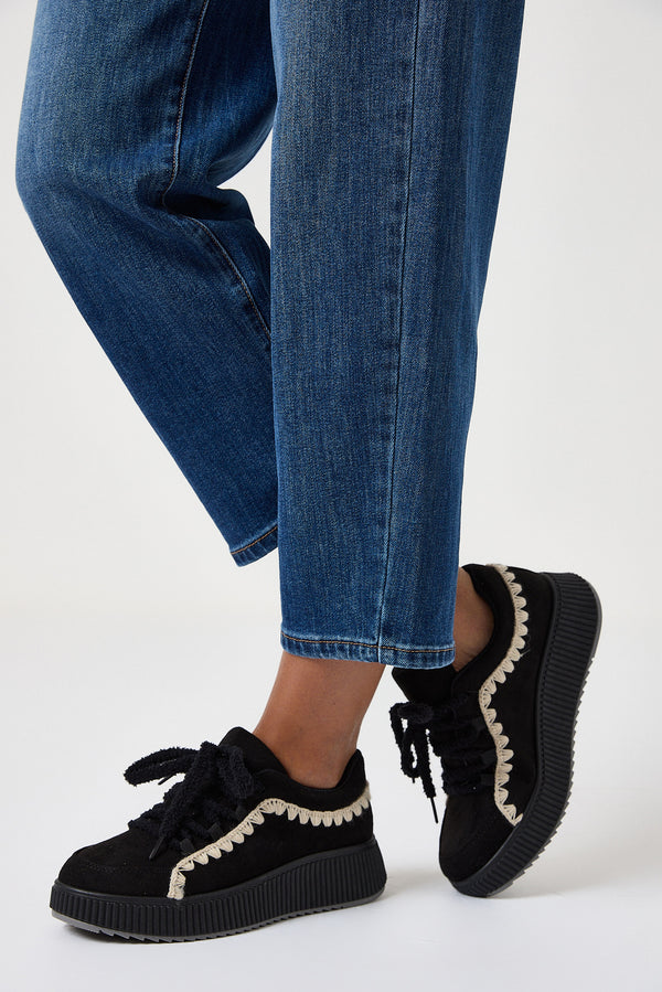 Sneaker nera FEDERICA BI