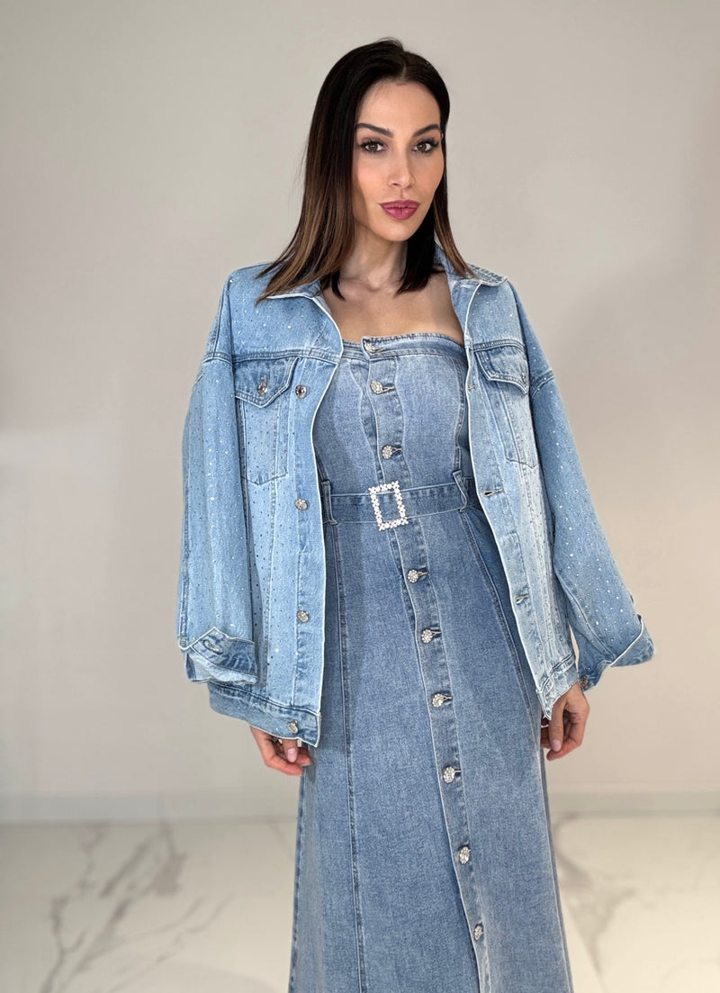 Abito in denim FEDERICA BI