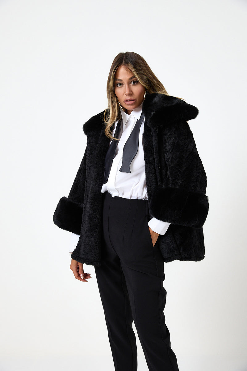 Pantalone nero FEDERICA BI