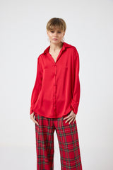 Camicia in raso FEDERICA BI ( più colori )