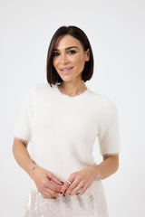 Maglioncino in ciniglia FEDERICA BI ( più colori )