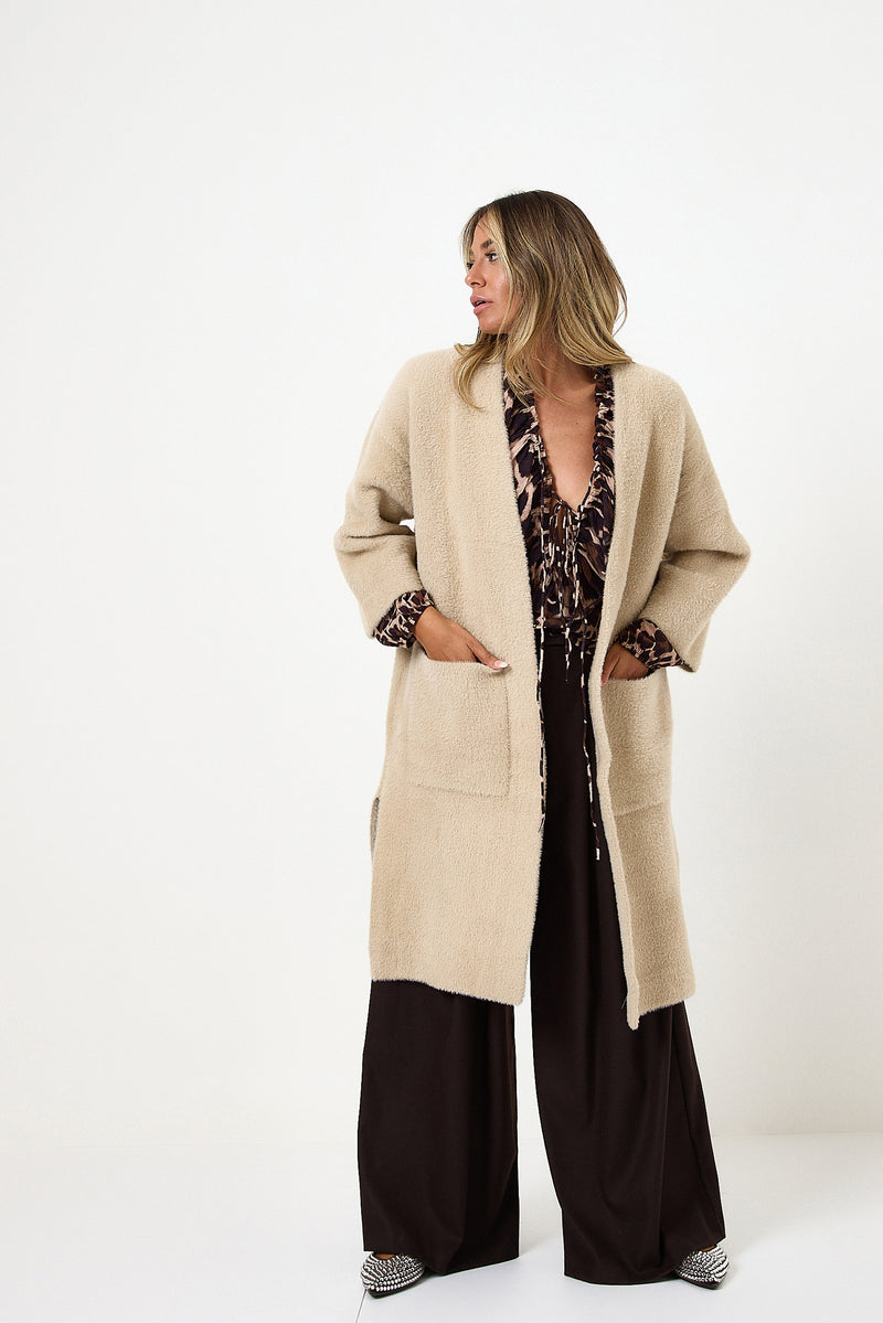 Cappotto in maglia FEDERICA BI
