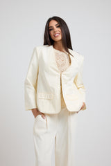 Blazer in cotone FEDERICA BI