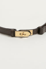 Cintura in vera pelle (REGOLABILE)