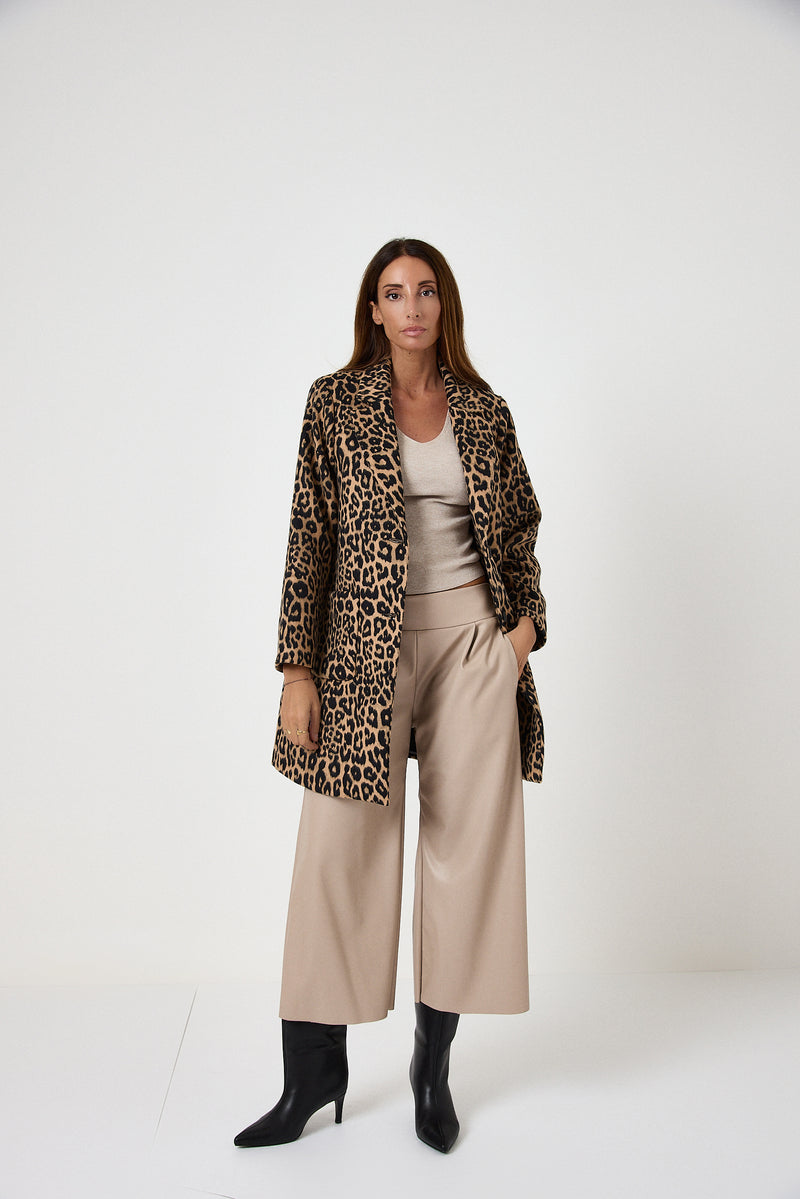 Cappotto stampa FEDERICA BI