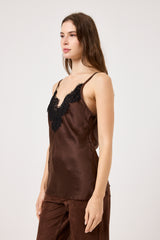 Top inserto in pizzo FEDERICA BI