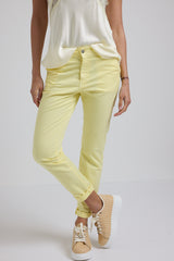 Pantalone giallo pastello FEDERICA BI