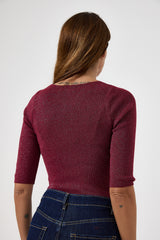 Maglia lurex FEDERICA BI ( vari colori )