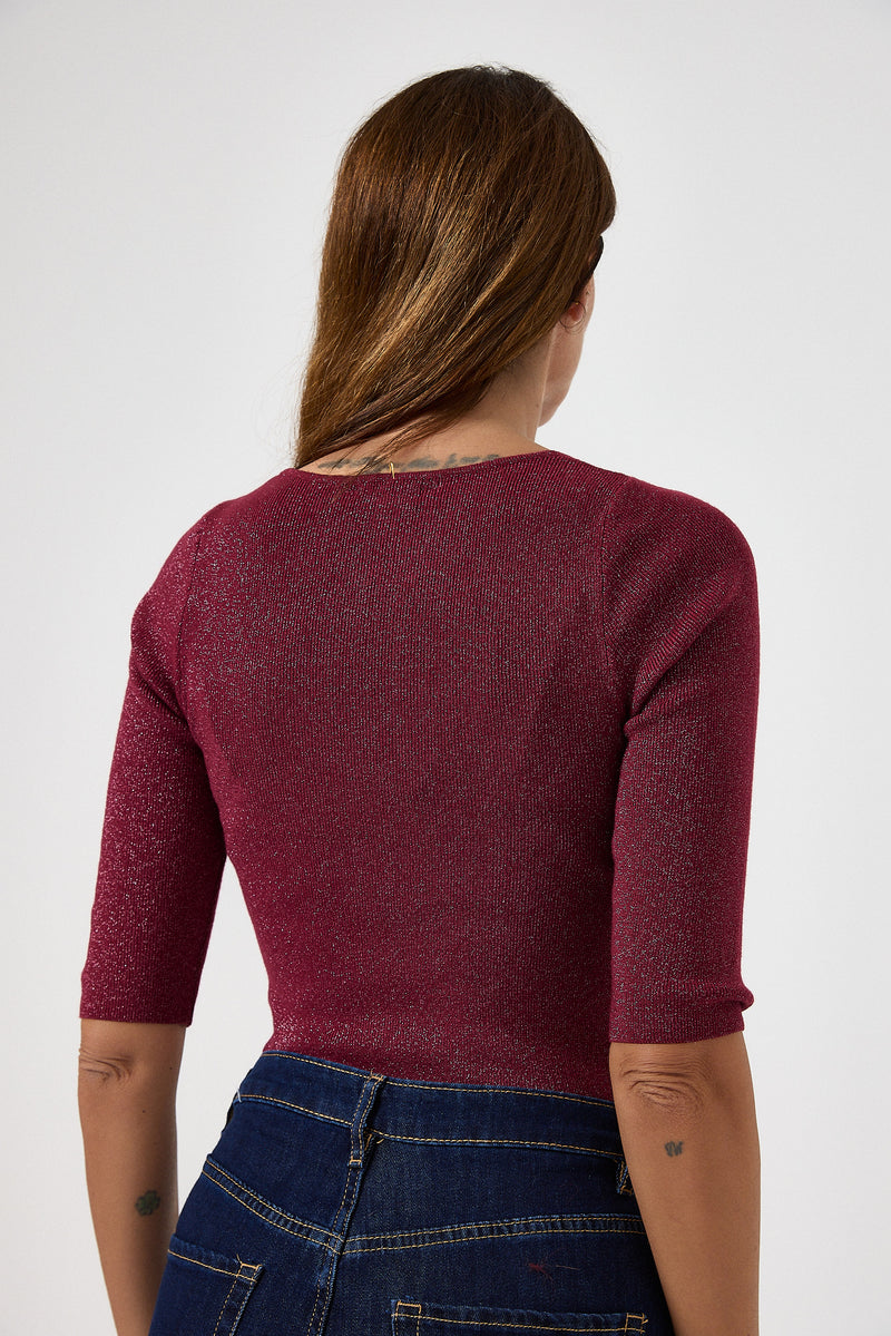Maglia lurex FEDERICA BI ( vari colori )