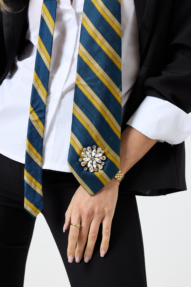 Cravatta in seta FEDERICA BI