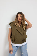 Gilet in cotone FEDERICA BI