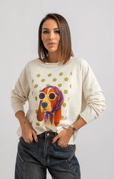 Felpa DOG FEDERICA BI
