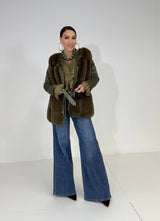 Gilet in ecopelliccia FEDERICA BI