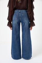 Denim jeans a palazzo FEDERICA BI