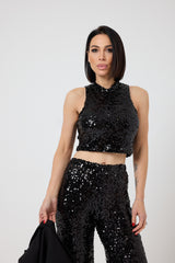 Top in paillettes FEDERICA BI