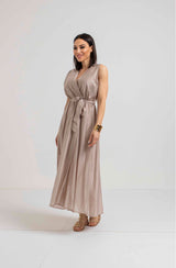 Abito beige EMMA BY FEDERICA BI (Copia)